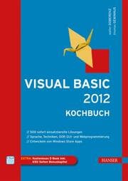 Cover von Visual Basic 2012 - Kochbuch