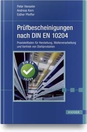 Cover von Prüfbescheinigungen nach DIN EN 10204