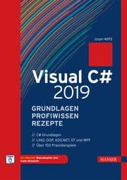 Cover von Visual C 2019 - Grundlagen, Profiwissen und Rezepte