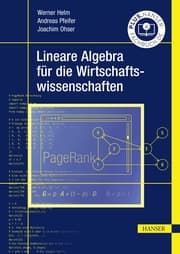Cover von Lineare Algebra für die Wirtschaftswissenschaften