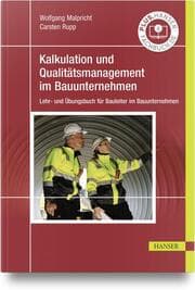 Cover von Kalkulation und Qualitätsmanagement im Baubetrieb