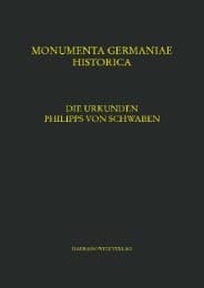 Cover von Die Urkunden Philipps von Schwaben
