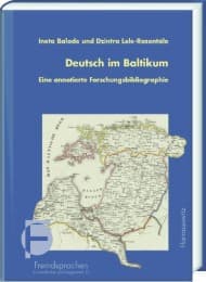 Cover von Deutsch im Baltikum - Eine annotierte Forschungsbibliographie