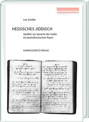 Cover von Hessisches Jiddisch