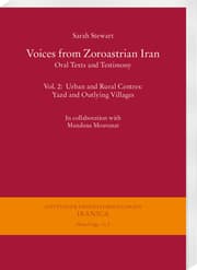 Cover von Voices from Zoroastrian Iran: Oral texts and testimony