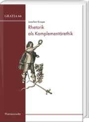 Cover von Rhetorik als Komplementärethik