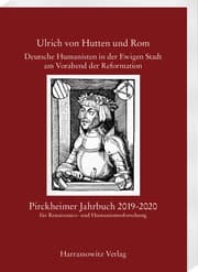 Cover von Pirckheimer Jahrbuch 33 (2019): Ulrich von Hutten und Rom