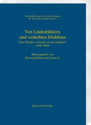 Cover von Von Lindenblättern und verderbten Dialekten