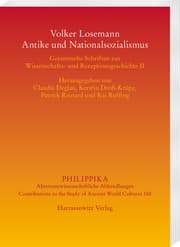 Cover von Volker Losemann - Antike und Nationalsozialismus