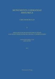 Cover von Der karolingische Reichskalender und seine Überlieferung bis ins 12. Jahrhundert