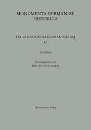 Cover von Lex Salica