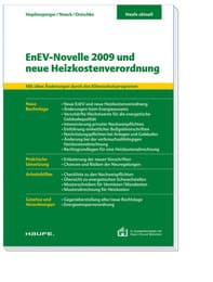 Cover von EnEV-Novelle 2009 und neue Heizkostenverordnung