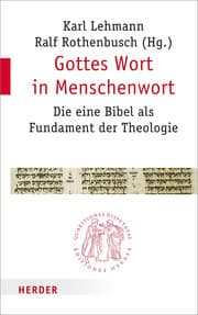 Cover von Gottes Wort in Menschenwort
