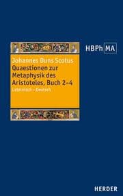 Cover von Quaestionen zur Metaphysik des Aristoteles, Buch 2-4