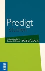 Cover von Predigtstudien 2023/2024 - 2. Halbband