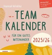 Cover von Teamkalender 2025/2026. Für ein gutes Miteinander