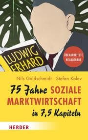 Cover von 75 Jahre Soziale Marktwirtschaft in 7,5 Kapiteln