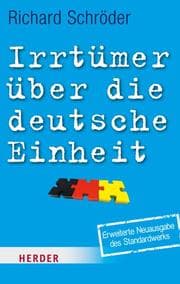 Cover von Irrtümer über die deutsche Einheit