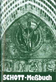 Cover von Schott-Meßbuch für die Sonn- und Festtage des Lesejahres B