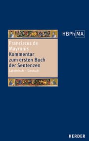 Cover von Conflatus. Kommentar zum ersten Buch der Sentenzen