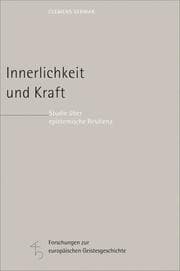 Cover von Innerlichkeit und Kraft