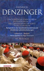 Cover von Kompendium der Glaubensbekenntnisse und kirchlichen Lehrentscheidungen/Enchiridion symbolorum definitionum et declarationum de rebus fidei et morum