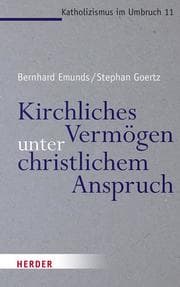 Cover von Kirchliches Vermögen unter christlichem Anspruch