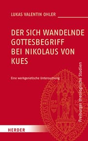 Cover von Der sich wandelnde Gottesbegriff bei Nikolaus von Kues