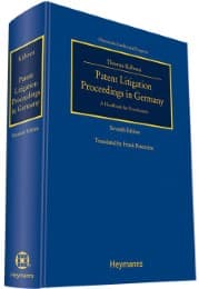 Cover von Patent Litigation Proceedings in Germany