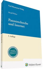 Cover von Patentrecherche und Internet