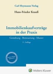 Cover von Immobilienkaufverträge in der Praxis