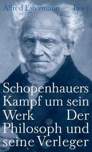 Cover von Schopenhauers Kampf um sein Werk