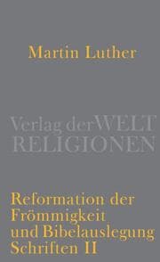 Cover von Reformation der Frömmigkeit und Bibelauslegung