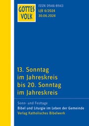 Cover von Gottes Volk Lesejahr B 6/2024