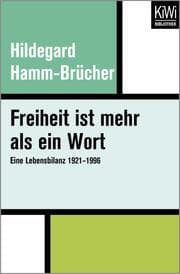 Cover von Freiheit ist mehr als ein Wort