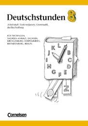 Cover von Deutschstunden, Sprachbuch, B Br MV Sc SCA Th, Rs Gy