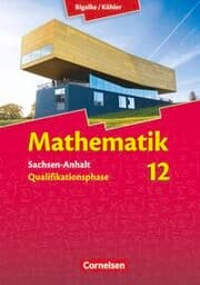 Cover von Bigalke/Köhler: Mathematik - Sachsen-Anhalt - 12. Schuljahr