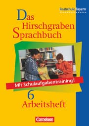 Cover von Das Hirschgraben Sprachbuch - Ausgabe für die sechsstufige Realschule in Bayern - 6. Jahrgangsstufe