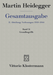 Cover von 2. Abt: Vorlesungen / Grundbegriffe (Sommersemester 1941)