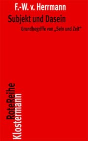 Cover von Subjekt und Dasein