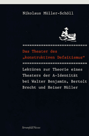 Cover von Das Theater des 'konstruktiven Defaitismus'