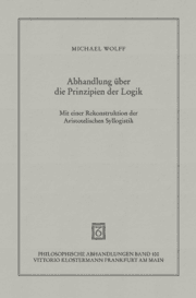 Cover von Abhandlung über die Prinzipien der Logik