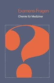 Cover von Chemie für Mediziner