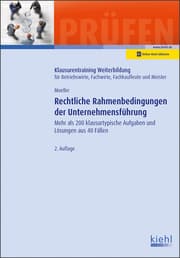 Cover von Rechtliche Rahmenbedingungen der Unternehmensführung
