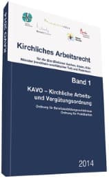 Cover von KAVO - Kirchliche Arbeits- und Vergütungsordnung 2014