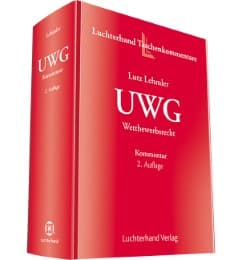 Cover von Kommentar zum Wettbewerbsrecht (UWG)