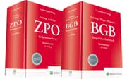 Cover von Bundle BGB Kommentar 16. Auflage und ZPO Kommentar 13. Auflage