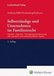 Cover von Selbstständige und Unternehmen im Familienrecht