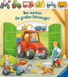 Cover von Was machen die großen Fahrzeuge?