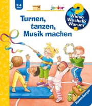 Cover von Wieso? Weshalb? Warum? junior, Band 71 - Turnen, tanzen, Musik machen